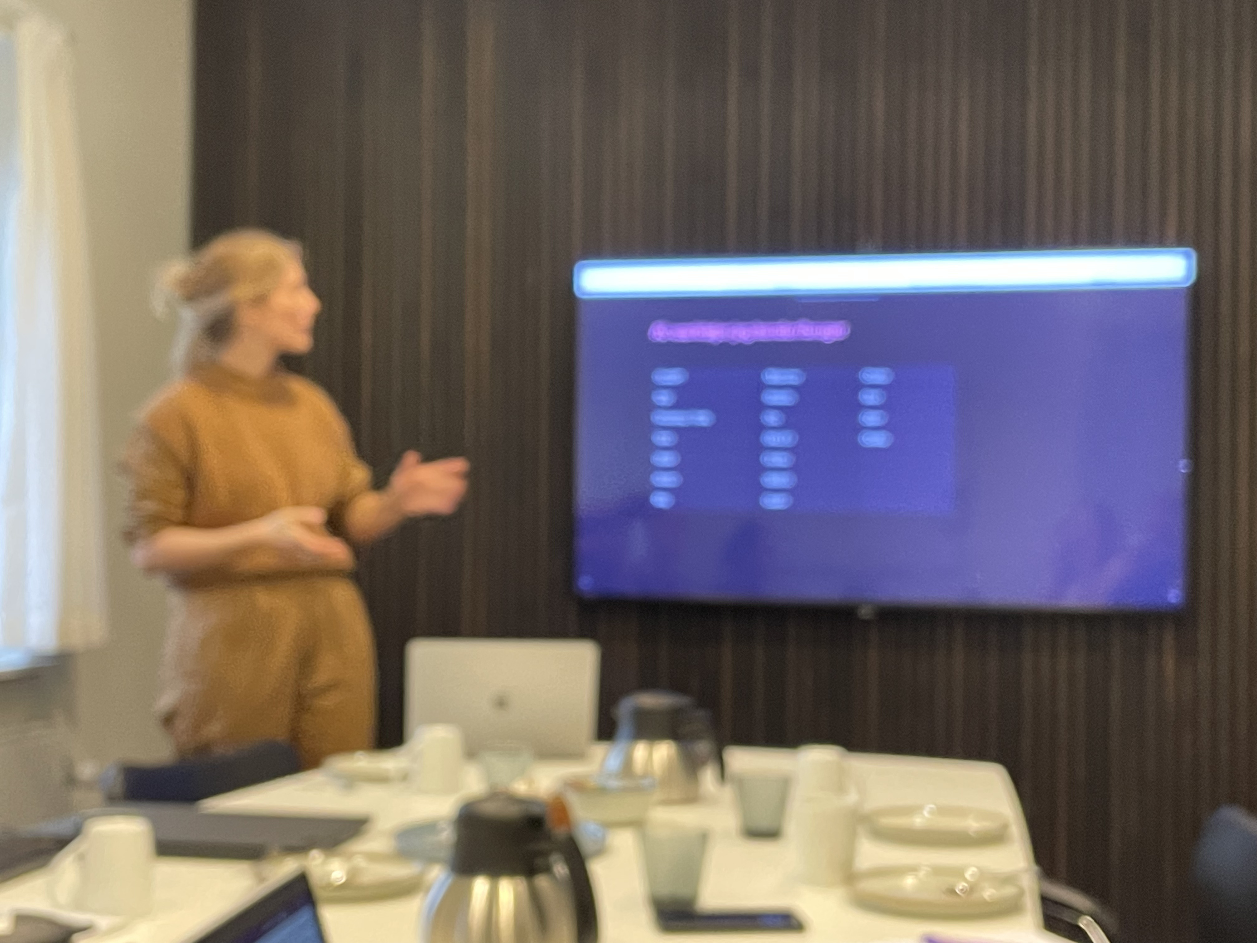 Lena holder oplæg om udfordringerne med AI Lena holder oplæg om udfordringerne med AI